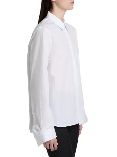 TWP Women's Next Morning Cotton Poplin Button-Front Shirt | Thumbnail 4 TWP Women's Next Morning Cotton Poplin Button-Front Shirt | Thumbnail 4