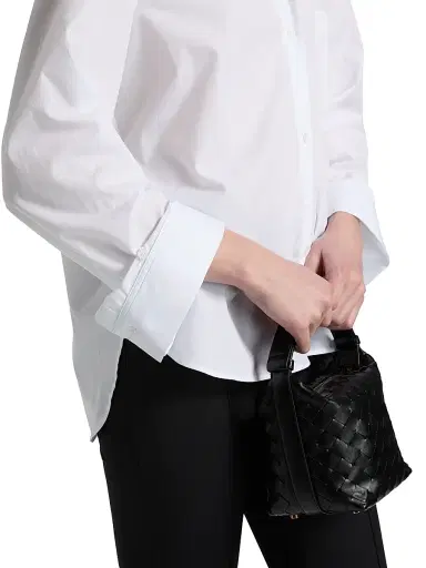 TWP Women's Next Morning Cotton Poplin Button-Front Shirt - White - Size Medium | Thumbnail 6 TWP Women's Next Morning Cotton Poplin Button-Front Shirt - White - Size Medium | Thumbnail 6