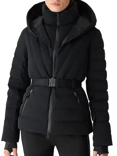 Mackage Women's Elita Belted Down Ski Jacket - Black - Size XL | Thumbnail 2 Mackage Women's Elita Belted Down Ski Jacket - Black - Size XL | Thumbnail 2