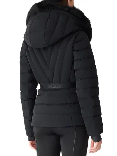 Mackage Women's Elita Belted Down Ski Jacket - Black - Size XL | Thumbnail 5 Mackage Women's Elita Belted Down Ski Jacket - Black - Size XL | Thumbnail 5