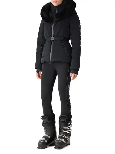 Mackage Women's Elita Belted Down Ski Jacket - Black - Size XL | Thumbnail 1 Mackage Women's Elita Belted Down Ski Jacket - Black - Size XL | Thumbnail 1