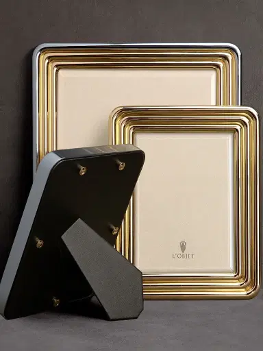 L'Objet Concorde Metallic Picture Frame 4 x 6 | Thumbnail 2