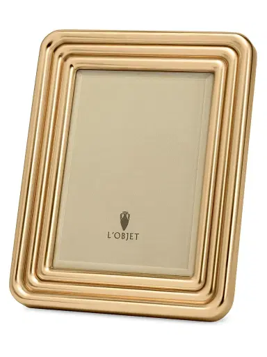L'Objet Concorde Metallic Picture Frame 4 x 6 | Thumbnail 1