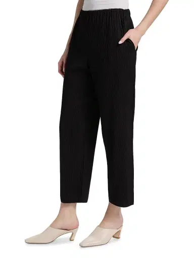 Pleats Please Issey Miyake Women's A-Poc Shell Pants - Black | Thumbnail 4 Pleats Please Issey Miyake Women's A-Poc Shell Pants - Black | Thumbnail 4