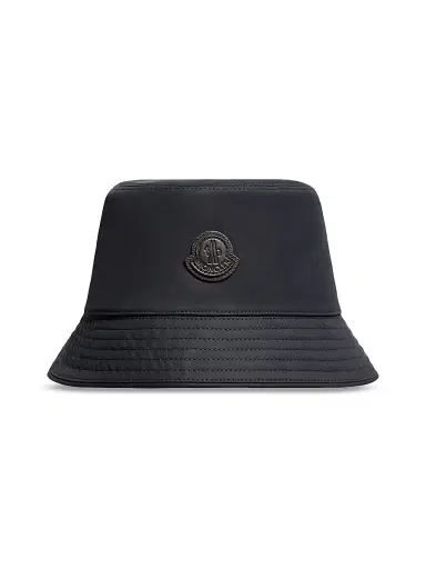 Moncler Men's Bucket Hat in Cotton Blend | Thumbnail 1