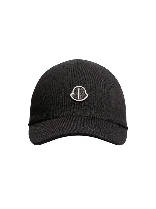 Moncler Men's  x Rick Owens Baseball Hat in Cotton - Black