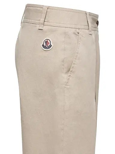 Moncler Little Girl's & Girl's Pants in Stretch Cotton Gabardine | Thumbnail 3 Moncler Little Girl's & Girl's Pants in Stretch Cotton Gabardine | Thumbnail 3