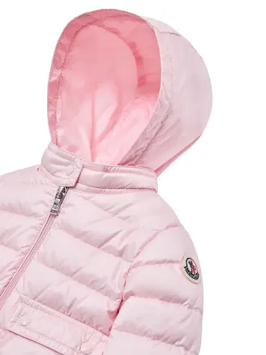 Moncler Baby Girl's & Little Girl's Lans Puffer Jacket - Light Pink - Size 3 | Thumbnail 3