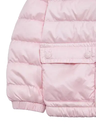 Moncler Baby Girl's & Little Girl's Lans Puffer Jacket - Light Pink - Size 3 | Thumbnail 4