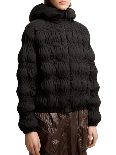 Moncler Women's Noyer Puffer Jacket - Black - Size XL | Thumbnail 2