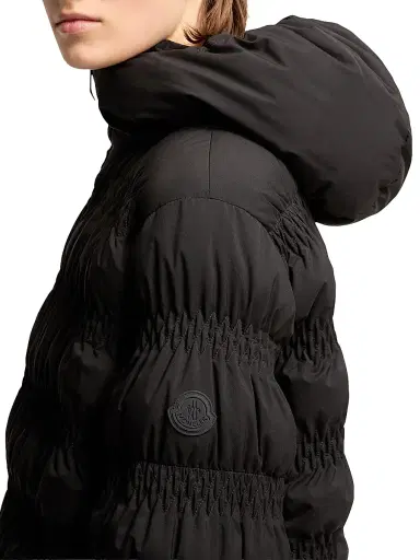 Moncler Women's Noyer Puffer Jacket - Black - Size XL | Thumbnail 4