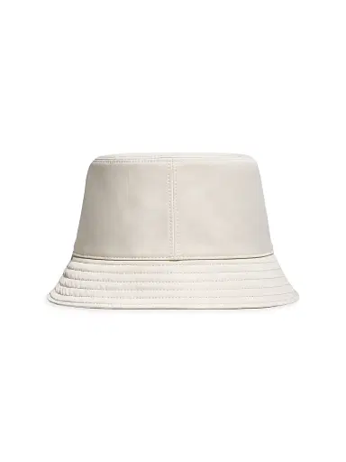Moncler Women's Reversible Bucket Hat - White - Size Large | Thumbnail 2