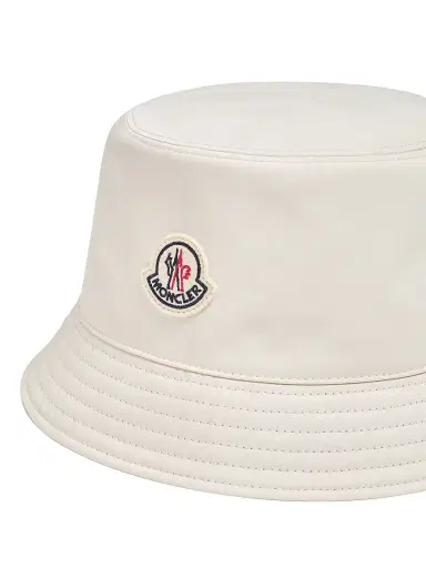 Moncler Women's Reversible Bucket Hat - White - Size Large | Thumbnail 3