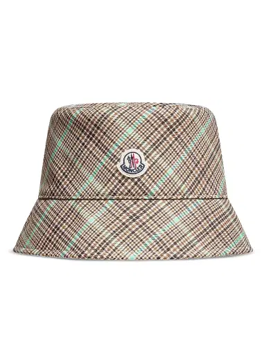 Moncler Women's Bucket Hat - Light Brown - Size Large | Thumbnail 1