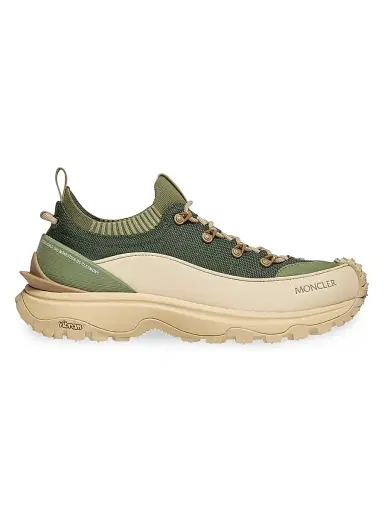 Moncler Men's Trailgrip Lite3 Sneakers in Nubuck & Suede - Olive Green - Size 12 | Thumbnail 1 Moncler Men's Trailgrip Lite3 Sneakers in Nubuck & Suede - Olive Green - Size 12 | Thumbnail 1