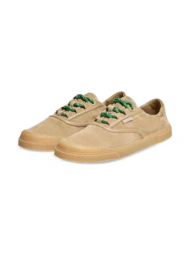 Moncler Men's Vera Leisure Sneakers in Suede - Beige - Size 11 | Thumbnail 2