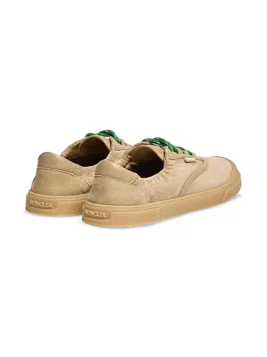 Moncler Men's Vera Leisure Sneakers in Suede - Beige - Size 11 | Thumbnail 3