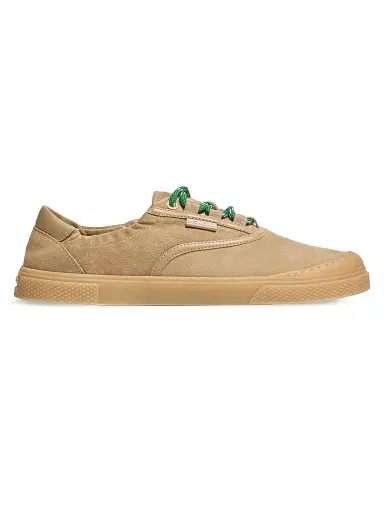 Moncler Men's Vera Leisure Sneakers in Suede - Beige - Size 11 | Thumbnail 1