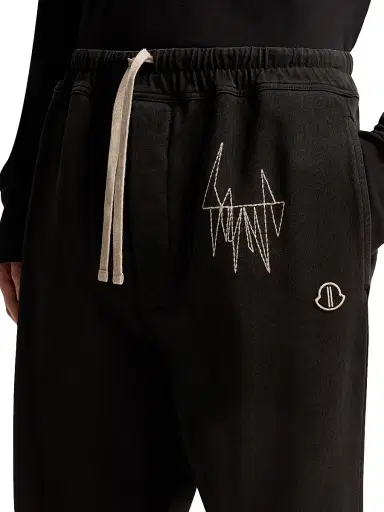 Moncler Men's + Rick Owens Sweatpants in Cotton | Thumbnail 4 Moncler Men's + Rick Owens Sweatpants in Cotton | Thumbnail 4