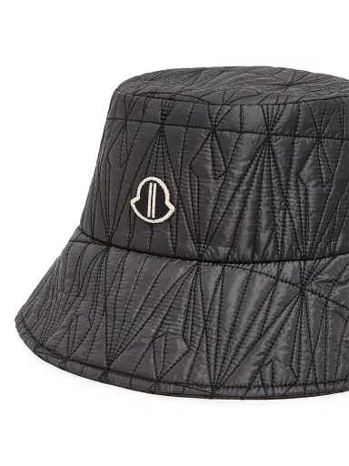 Moncler Women's + Rick Owens Down-Filled Bucket Hat | Thumbnail 3 Moncler Women's + Rick Owens Down-Filled Bucket Hat | Thumbnail 3