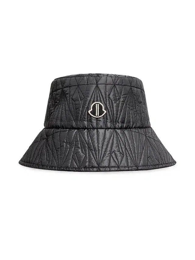 Women's  + Rick Owens Down-Filled Bucket Hat - Black