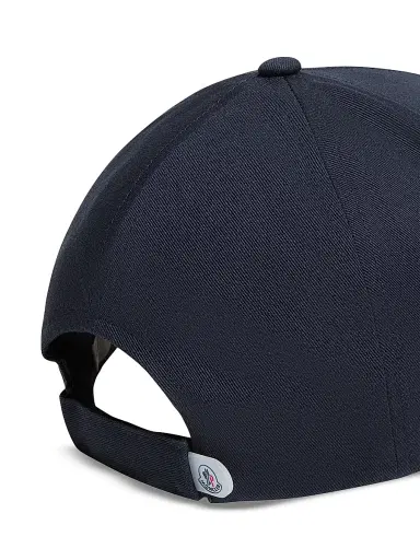 Moncler Boy's Baseball Hat in Cotton | Thumbnail 3 Moncler Boy's Baseball Hat in Cotton | Thumbnail 3