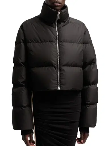 Moncler Women's + Rick Owens Cyclopic Puffer Jacket - Black - Size XS | Thumbnail 2