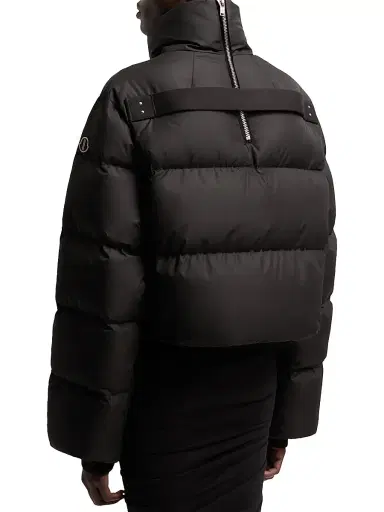 Moncler Women's + Rick Owens Cyclopic Puffer Jacket - Black - Size XS | Thumbnail 4