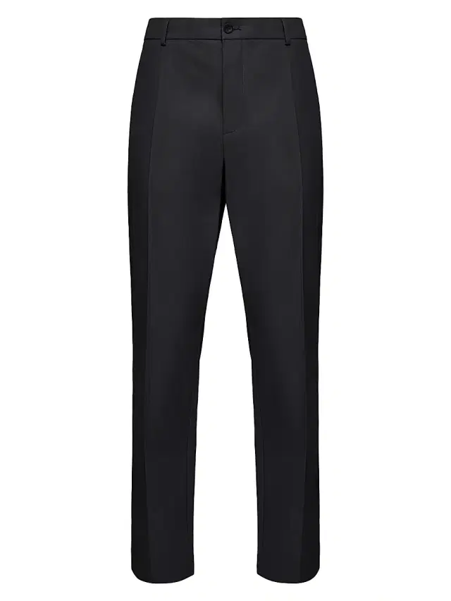Men's Pants in Cotton Blend - Navy Blue
