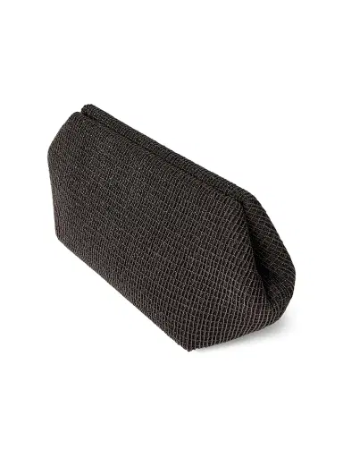 Brunello Cucinelli Women's Precious Pouch Bag - Pine Cone Brown | Thumbnail 3 Brunello Cucinelli Women's Precious Pouch Bag - Pine Cone Brown | Thumbnail 3