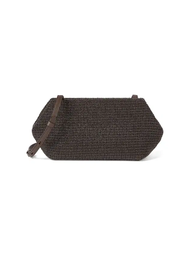 Brunello Cucinelli Women's Precious Pouch Bag - Pine Cone Brown