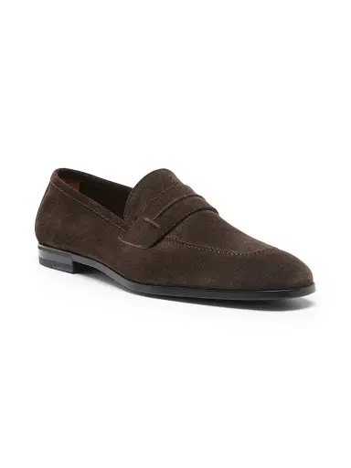 Tom Ford Men's Sean Suede Loafers - Coffee - Size 8.5 | Thumbnail 2