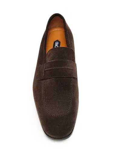 Tom Ford Men's Sean Suede Loafers - Coffee - Size 8.5 | Thumbnail 4