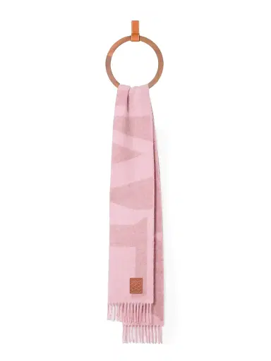 Loewe Women's Logo Cashmere Scarf | Thumbnail 2 Loewe Women's Logo Cashmere Scarf | Thumbnail 2