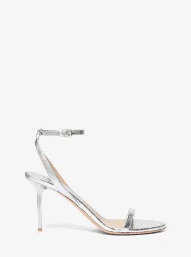 Michael Kors Collection Gwyneth Metallic Snake Embossed Leather Sandal | Thumbnail 8