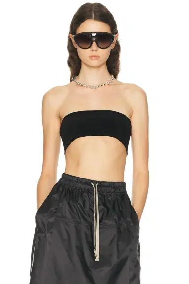 Rick Owens Bandeau Top | Thumbnail 1 Rick Owens Bandeau Top | Thumbnail 1