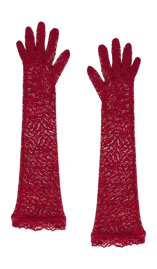 Beaufille Stretch Lace Elbow Gloves