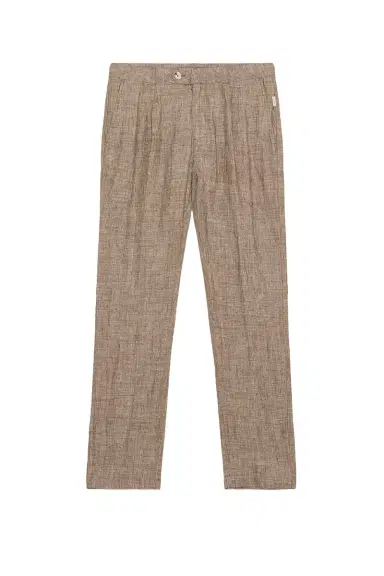 Onia Linen Tapered Pleated Trouser | Thumbnail 7 Onia Linen Tapered Pleated Trouser | Thumbnail 7