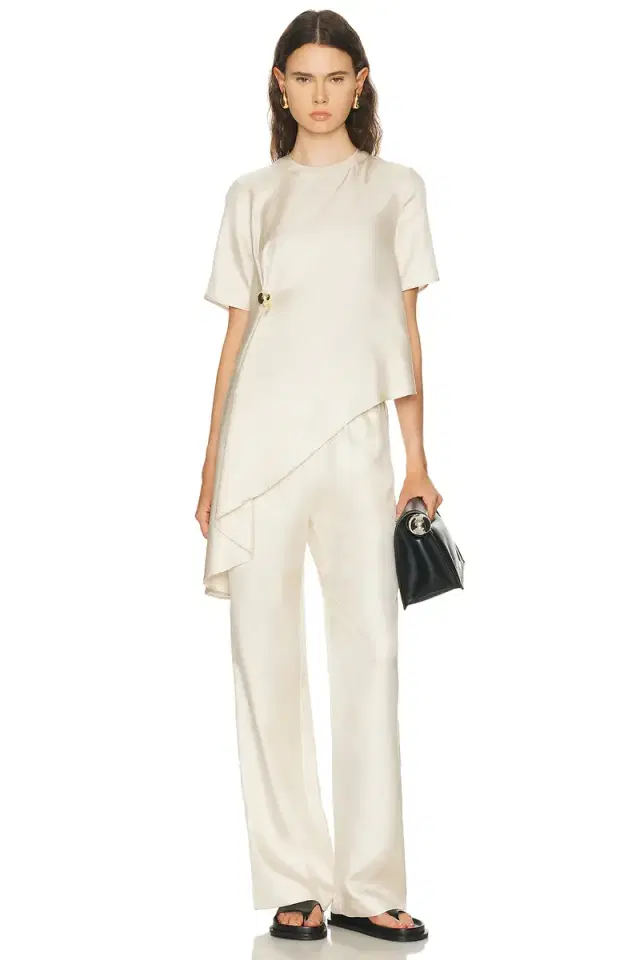 Madea Asymmetric Draped Top