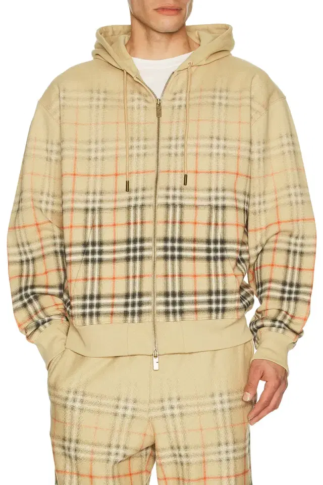 Rory Check Hoodie