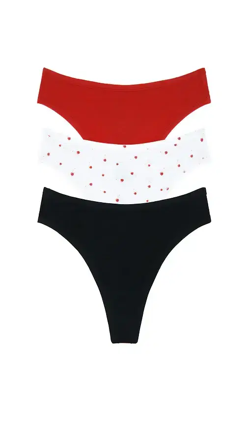 Negative Underwear Cloud Cotton Thong 3 Pack