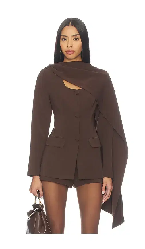 Nimah Scarf Blazer