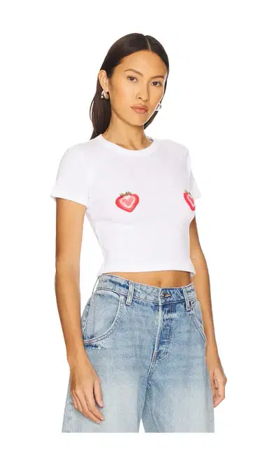Lovers and Friends Strawberry Hearts Tee | Thumbnail 2 Lovers and Friends Strawberry Hearts Tee | Thumbnail 2