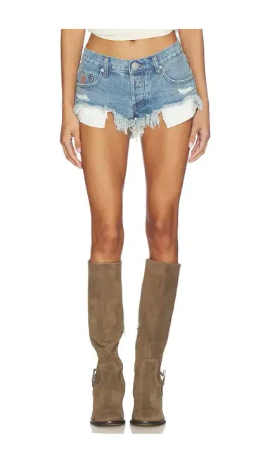 One Teaspoon Micro Dukes Low Waist Shorts | Thumbnail 1