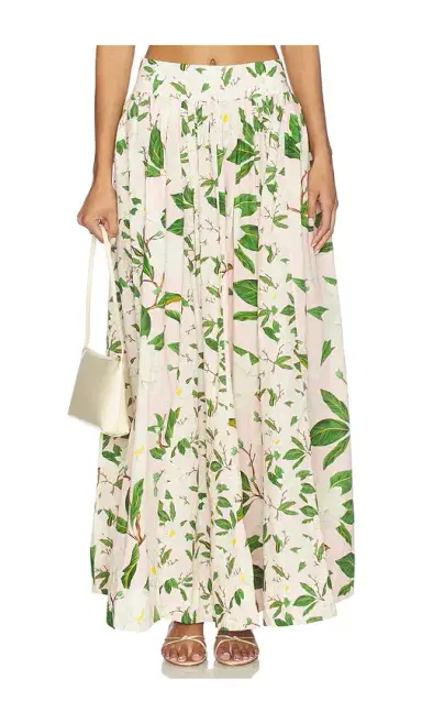 VERANDAH Paneled Maxi Skirt | Thumbnail 1