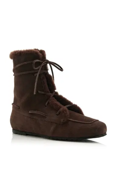 aeyde Paul Shearling Boots | Thumbnail 4 aeyde Paul Shearling Boots | Thumbnail 4