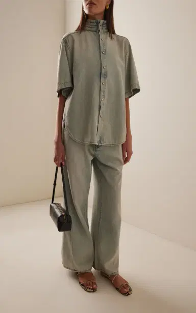 DARKPARK Iris Paper-Bag Jeans | Thumbnail 2