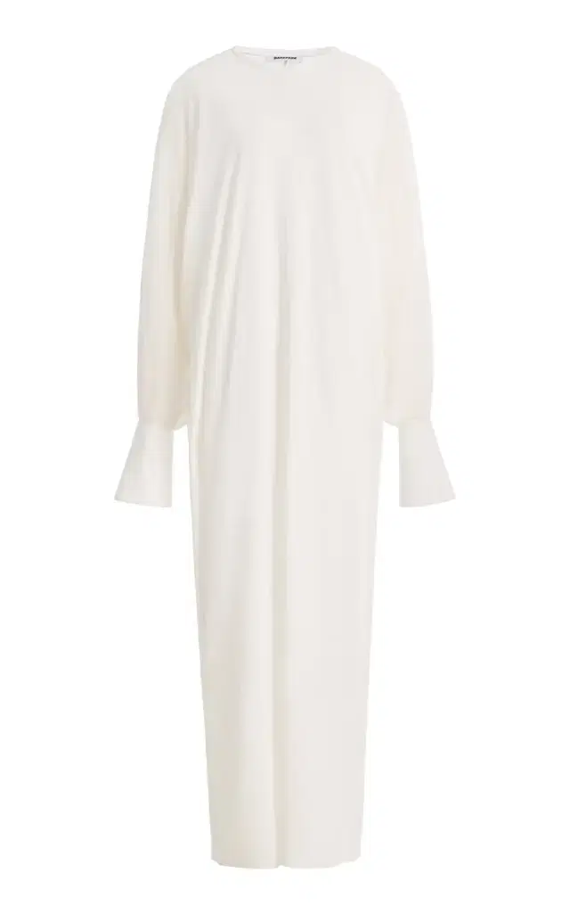 Frida Cuffed Cotton-Jersey Maxi Dress
