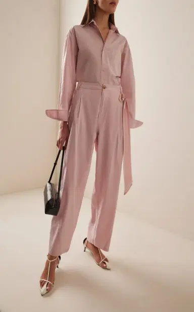 DARKPARK Phebe Cotton-Poplin Wide-Leg Pants | Thumbnail 2 DARKPARK Phebe Cotton-Poplin Wide-Leg Pants | Thumbnail 2