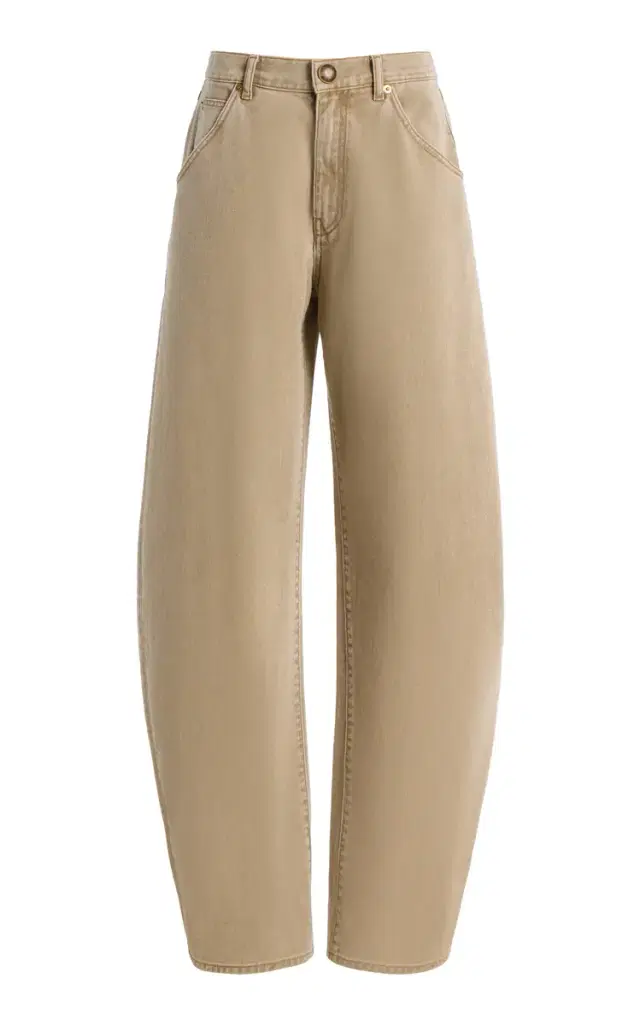 Khris Rigid Barrel-Leg Jeans